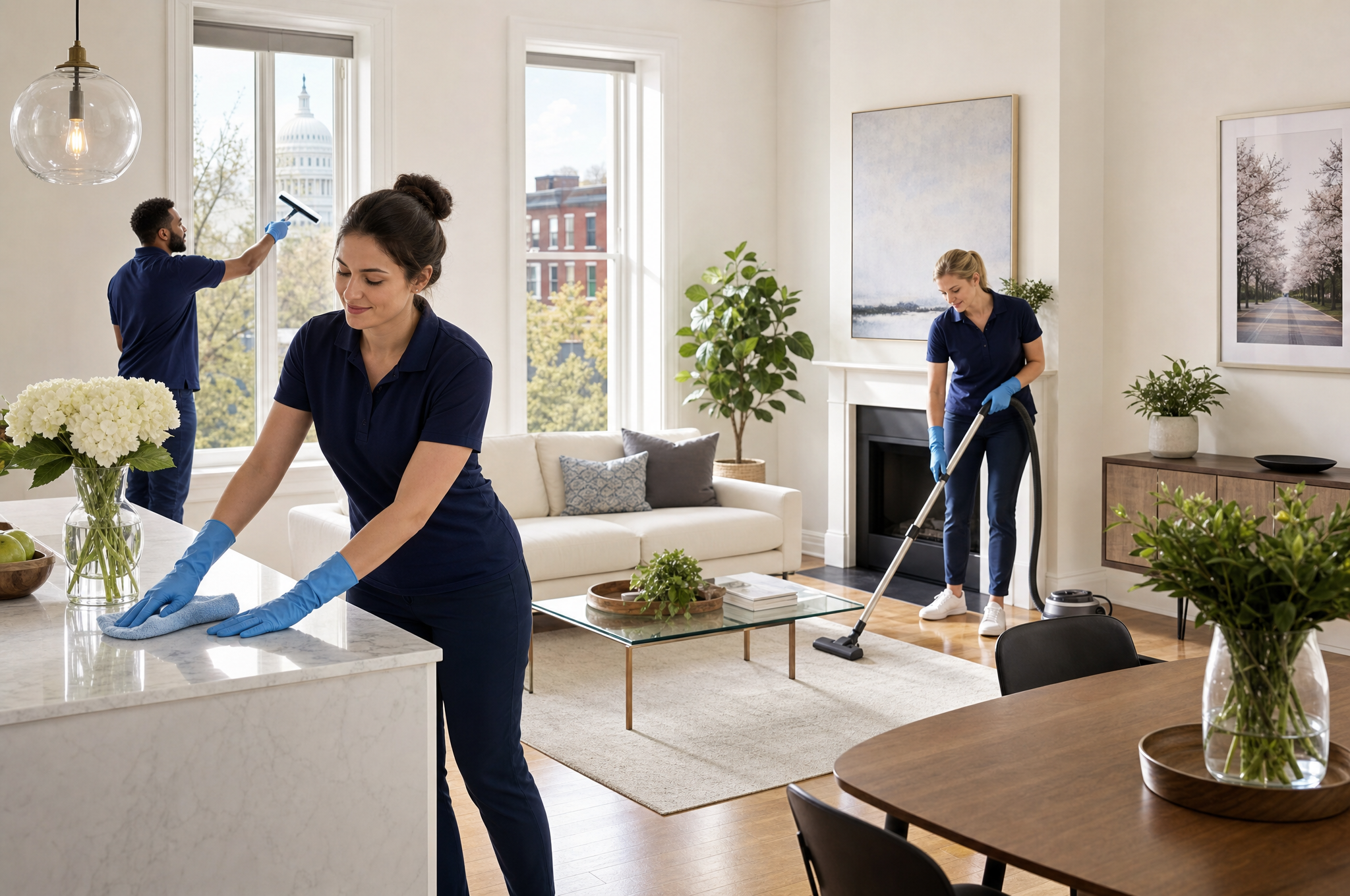 Cleaning in Washington DC, United States: Jobs, Costs & Services (2026 Guide)